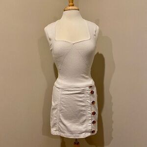 Abercrombie & Fitch Sweetheart Neckline Top